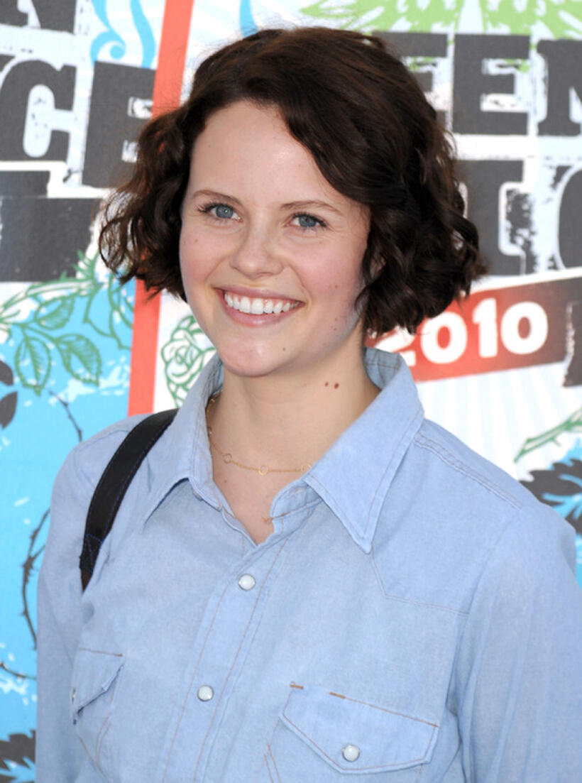 Sarah Ramos at the 2010 Teen Choice Awards in California.