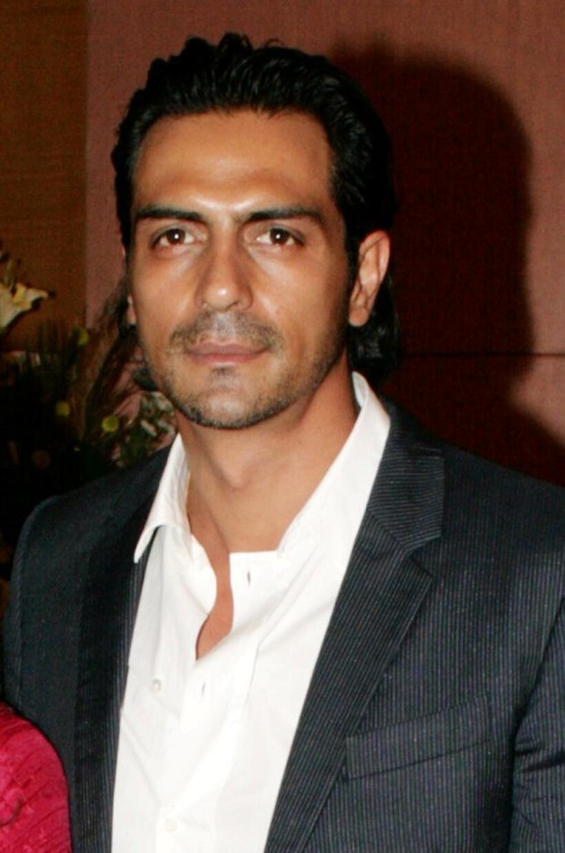 Arjun Rampal at the Bollywood party in Mumbai.
