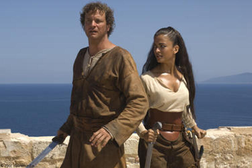 Colin Firth and Aishwarya Rai in "The Last Legion."