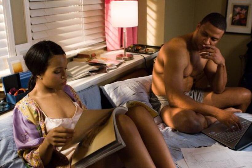 Kerry Washington as Lucy and David Ramsey as Joseph in "Mother and Child."