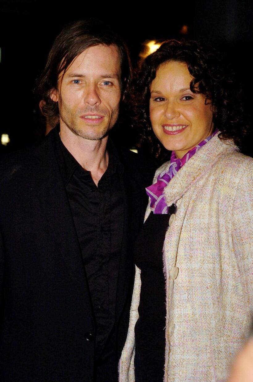 Guy Pearce and Leah Purcell at the Sydney premiere of "The Proposition."