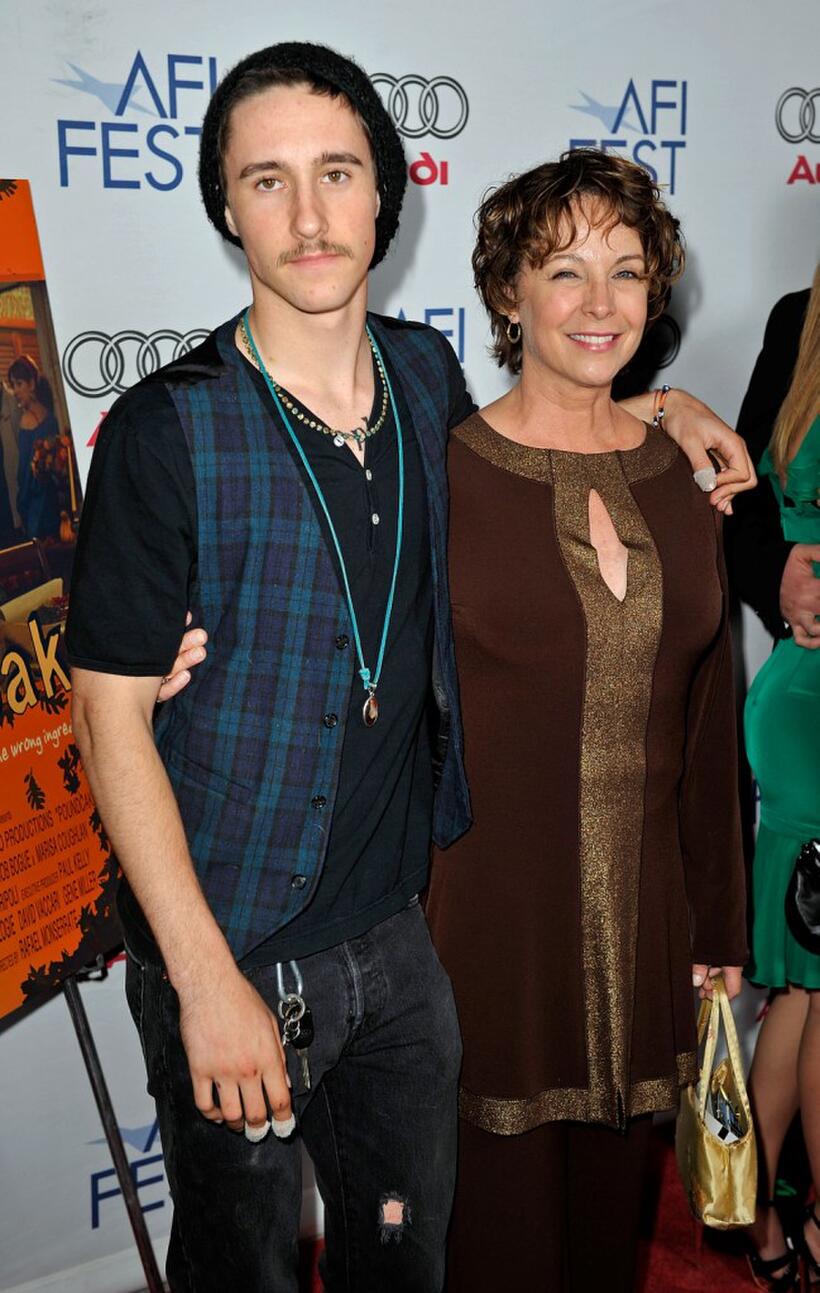 Tyler and Kathleen Quinlan at the 2008 AFI FEST.