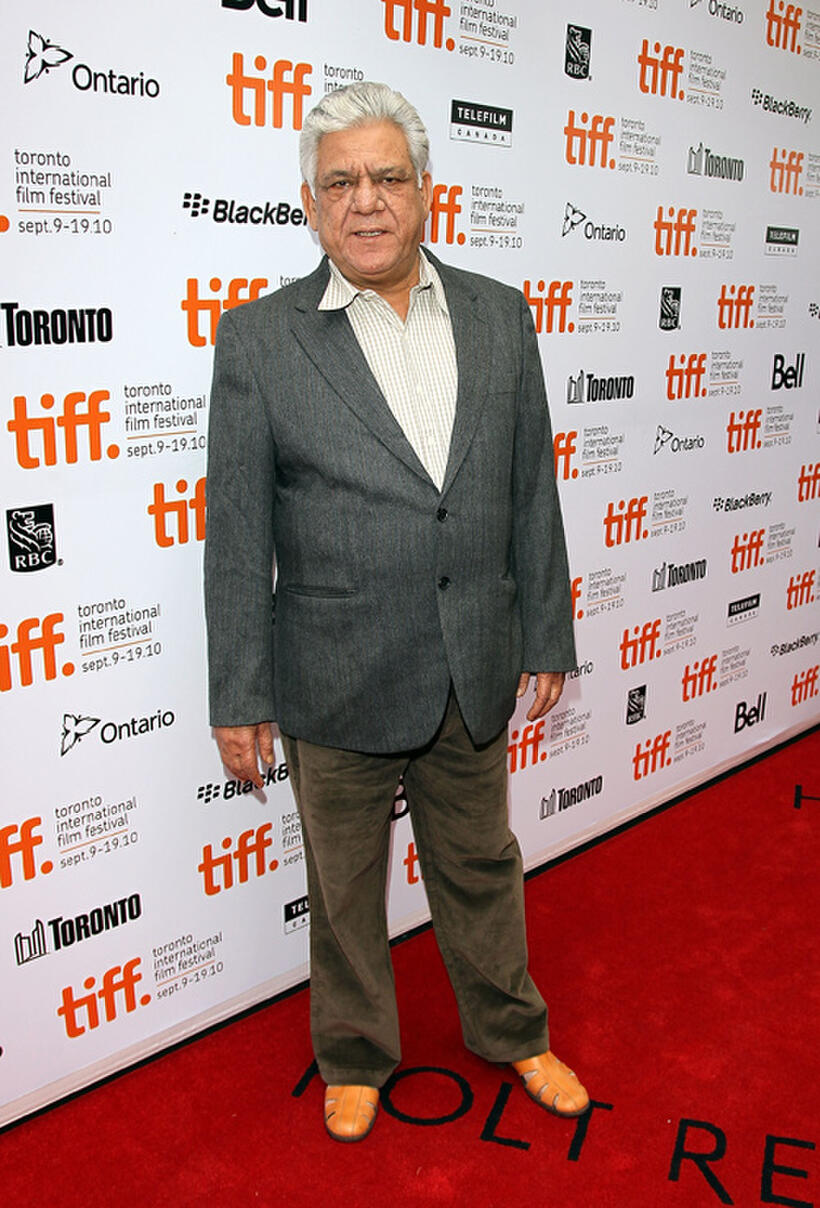 Om Puri at the premiere "West Is West" during the 2010 Toronto International Film Festival.