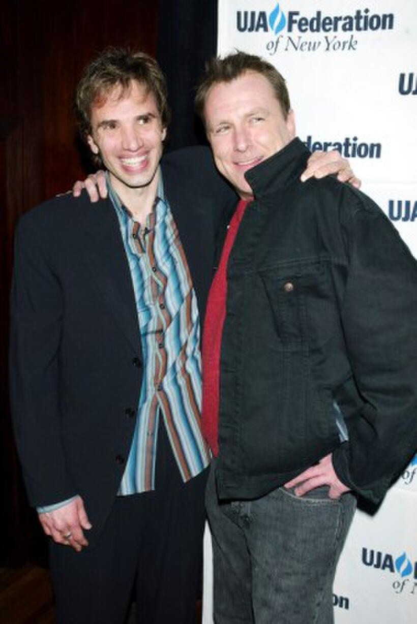 Paul Mercurio and Colin Quinn at the UJA Federation roast.