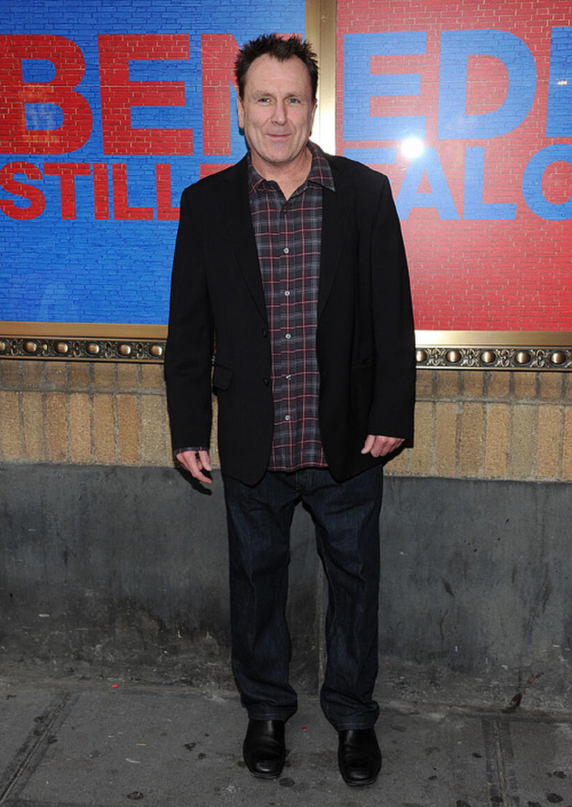 Colin Quinn at the Broadway opening night of "The House of Blue Leaves" in New York.