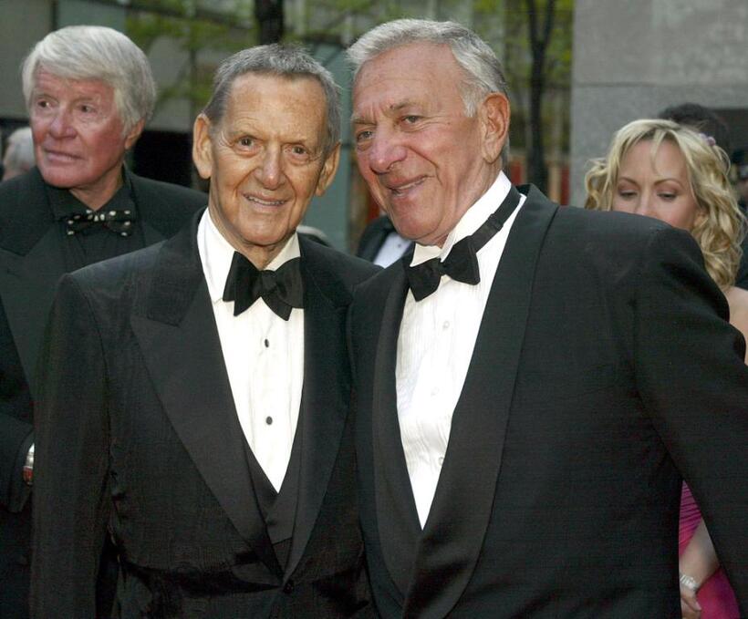 Tony Randall and Jack Klugman at the NBC 75th Anniversary Special.