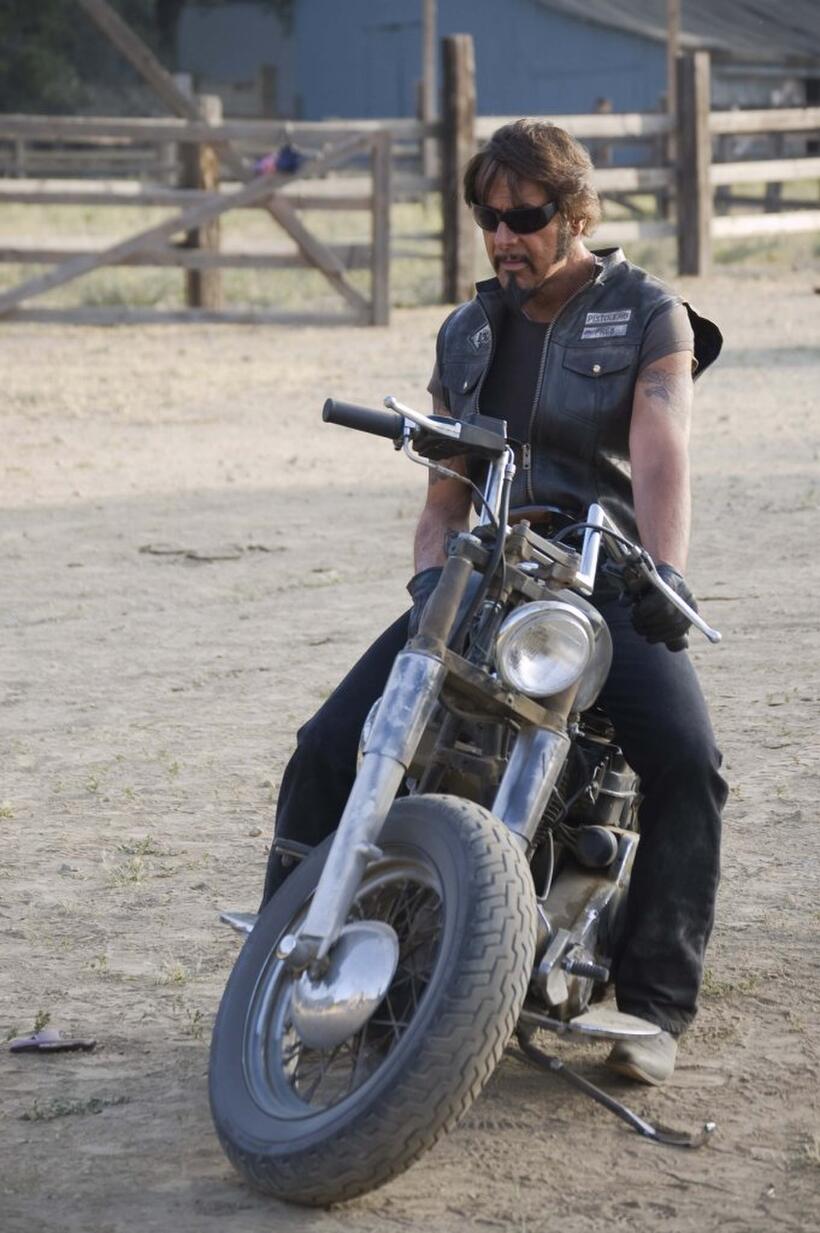 Larry Bishop as Pistolero in "Hell Ride."