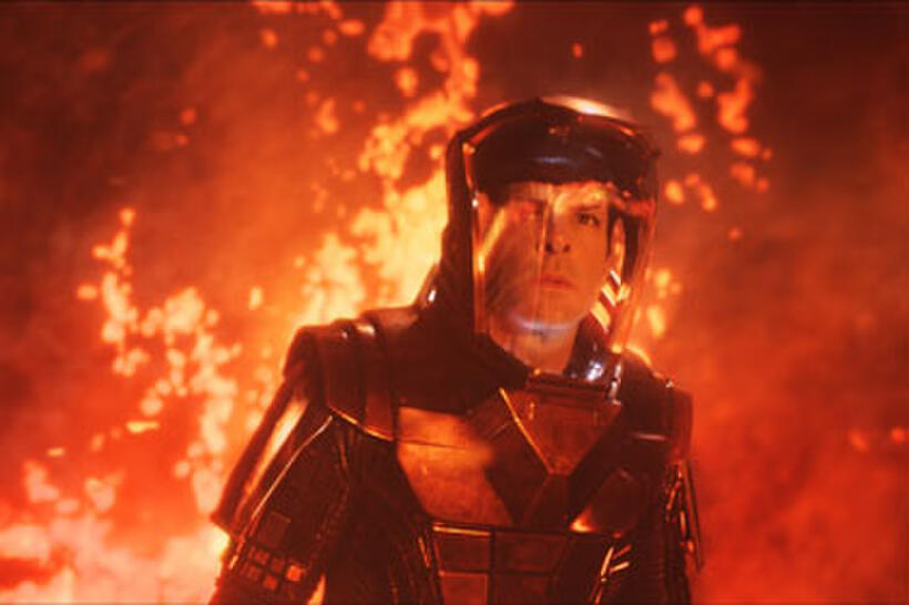 Zachary Quinto in "Star Trek into Darkness."