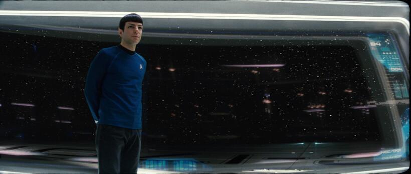 Zachary Quinto as Spock in "Star Trek."
