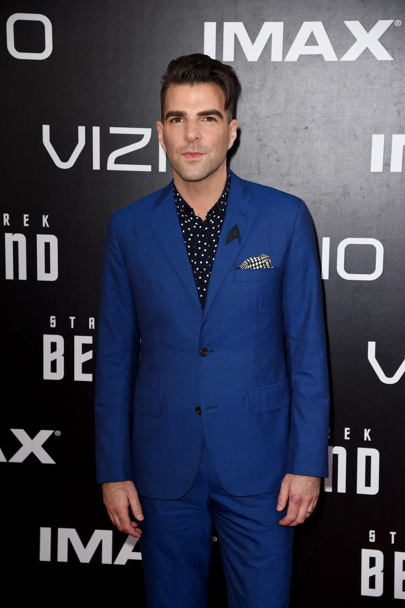 Zachary Quinto at the California premiere of "Star Trek Beyond."
