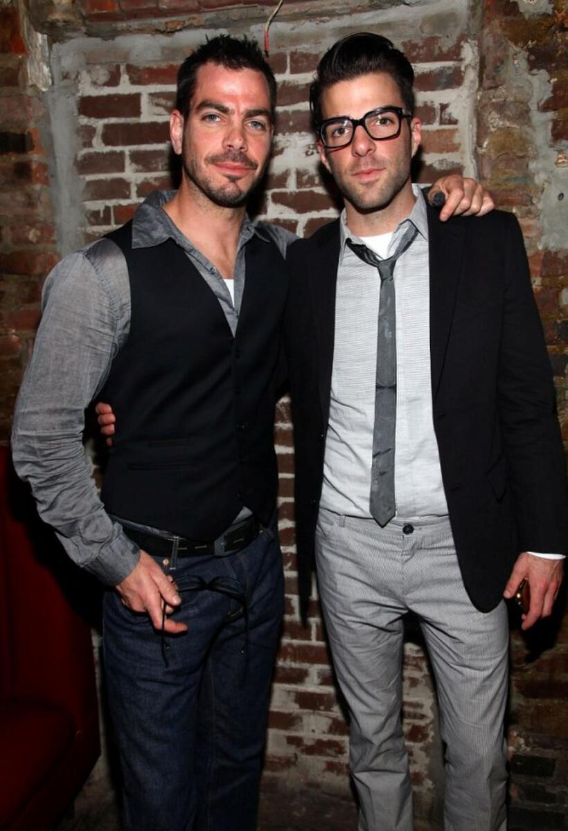 Joe Quinto and Zachary Quinto at the after party of "Love The Beast" during the 2009 Tribeca Film Festival.
