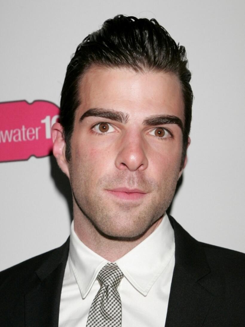 Zachary Quinto at the Fox Searchlight official "Slumdog Millionaire"/"The Wrestler" post Oscar party.