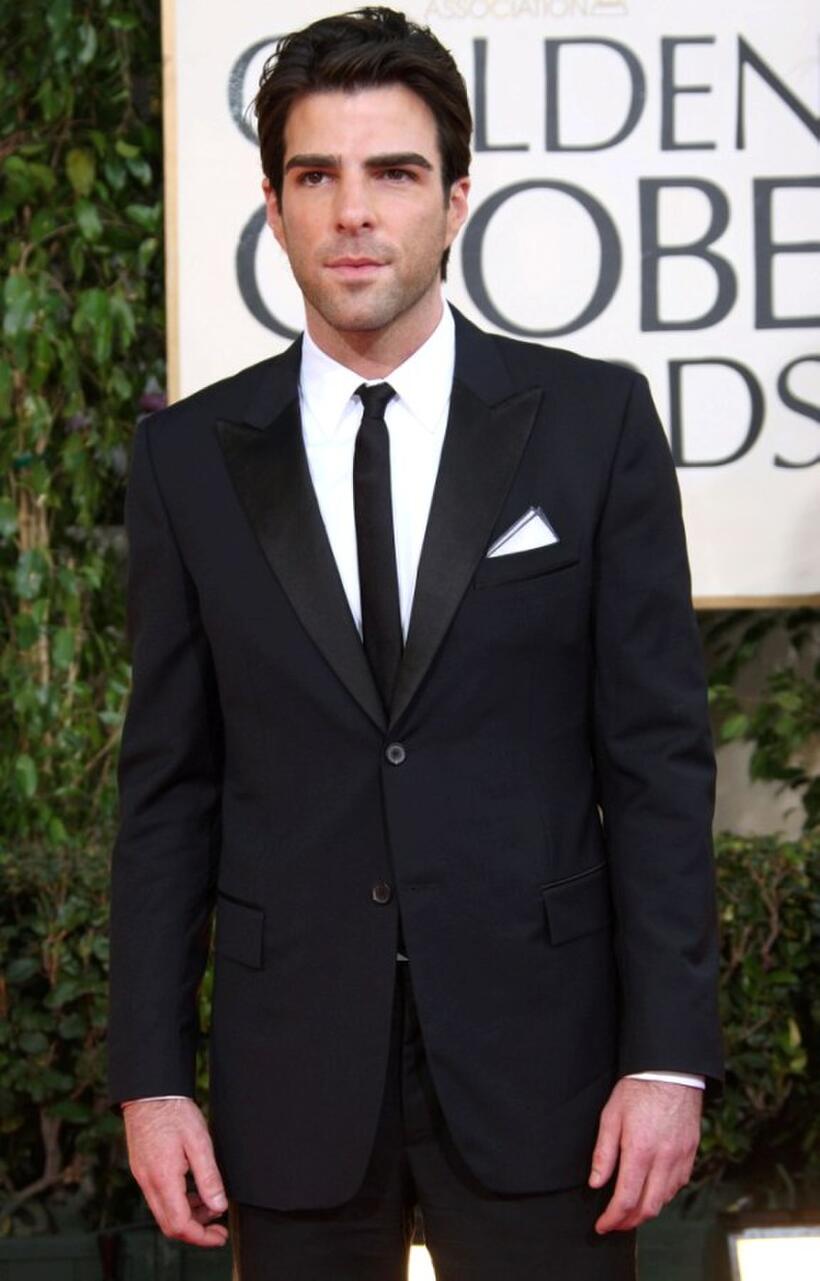 Zachary Quinto at the 66th Annual Golden Globe Awards.