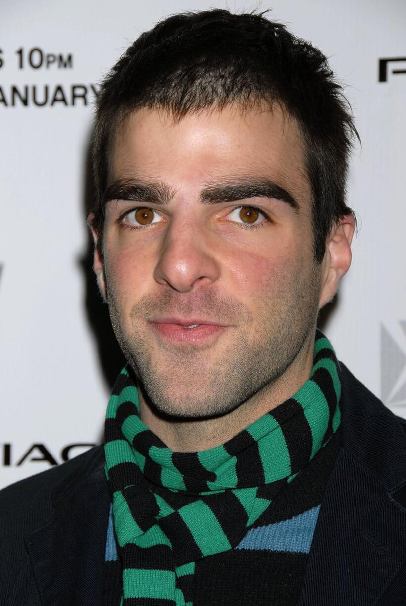 Zachary Quinto at the premiere of "Dirt."