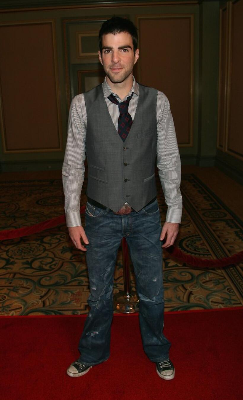 Zachary Quinto at the NBC's Winter Press Tour.