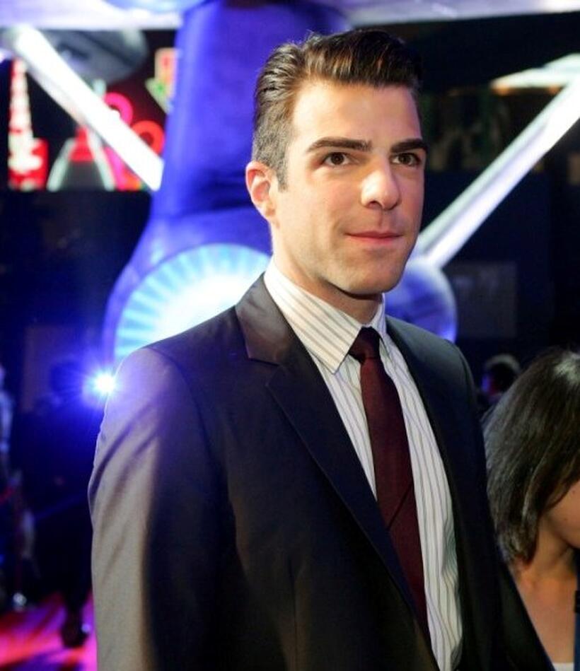 Zachary Quinto at the Japan premiere of "Star Trek."