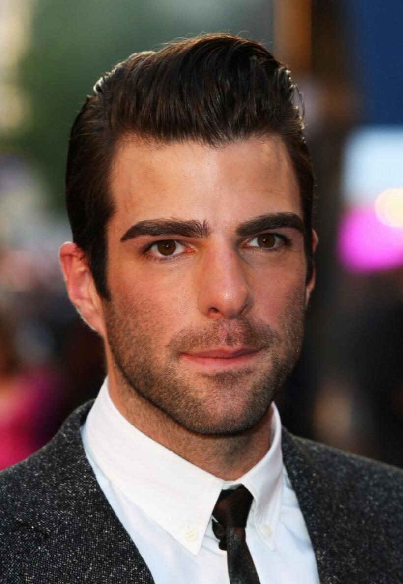 Zachary Quinto at the UK premiere of "Star Trek."