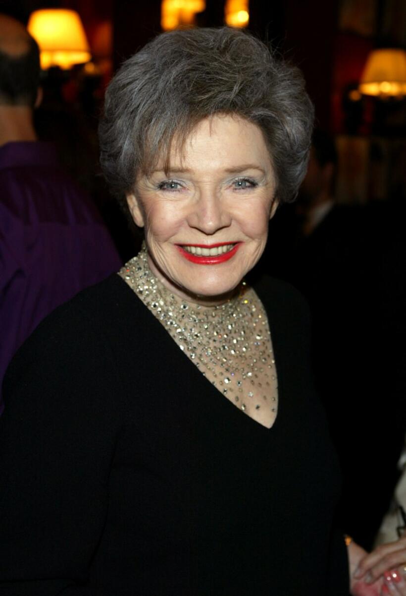Polly Bergen at the after-party for broadway comedy "Six Dance Lessons In Six Weeks".
