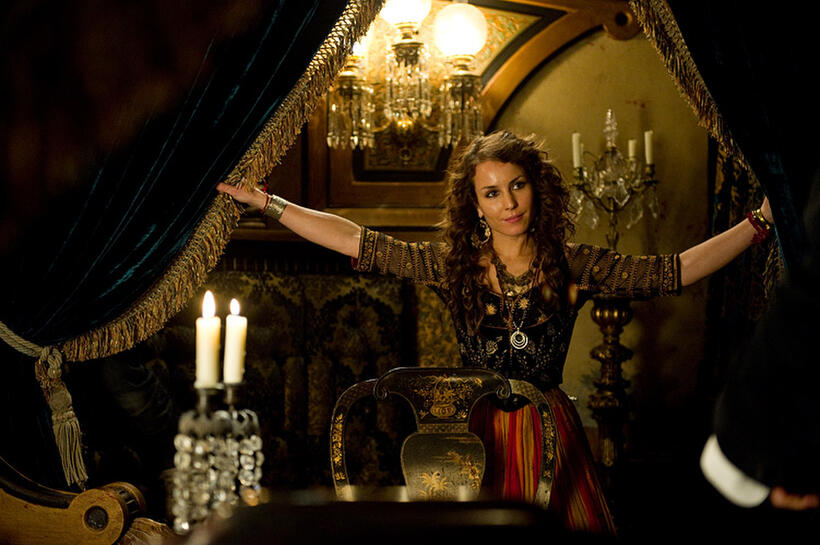 Noomi Rapace as Madam Simza Heron in "Sherlock Holmes: A Game Of Shadows."