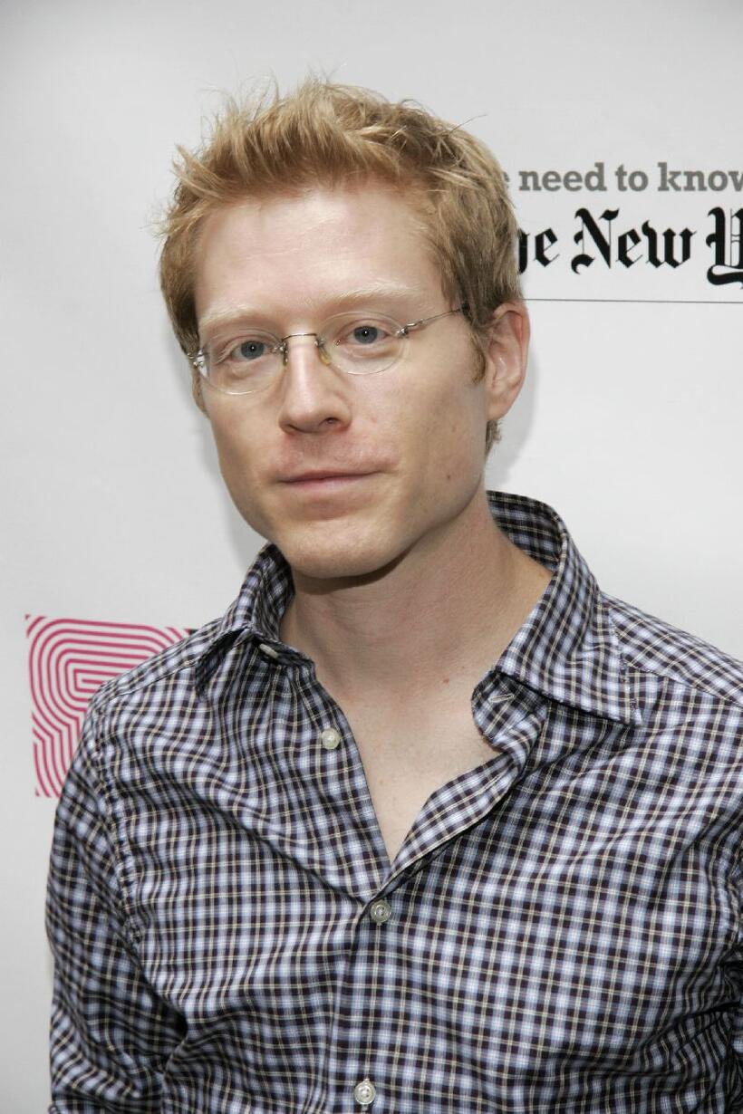 Anthony Rapp at the 19th Annual Broadway Flea Market & Grand Auction.