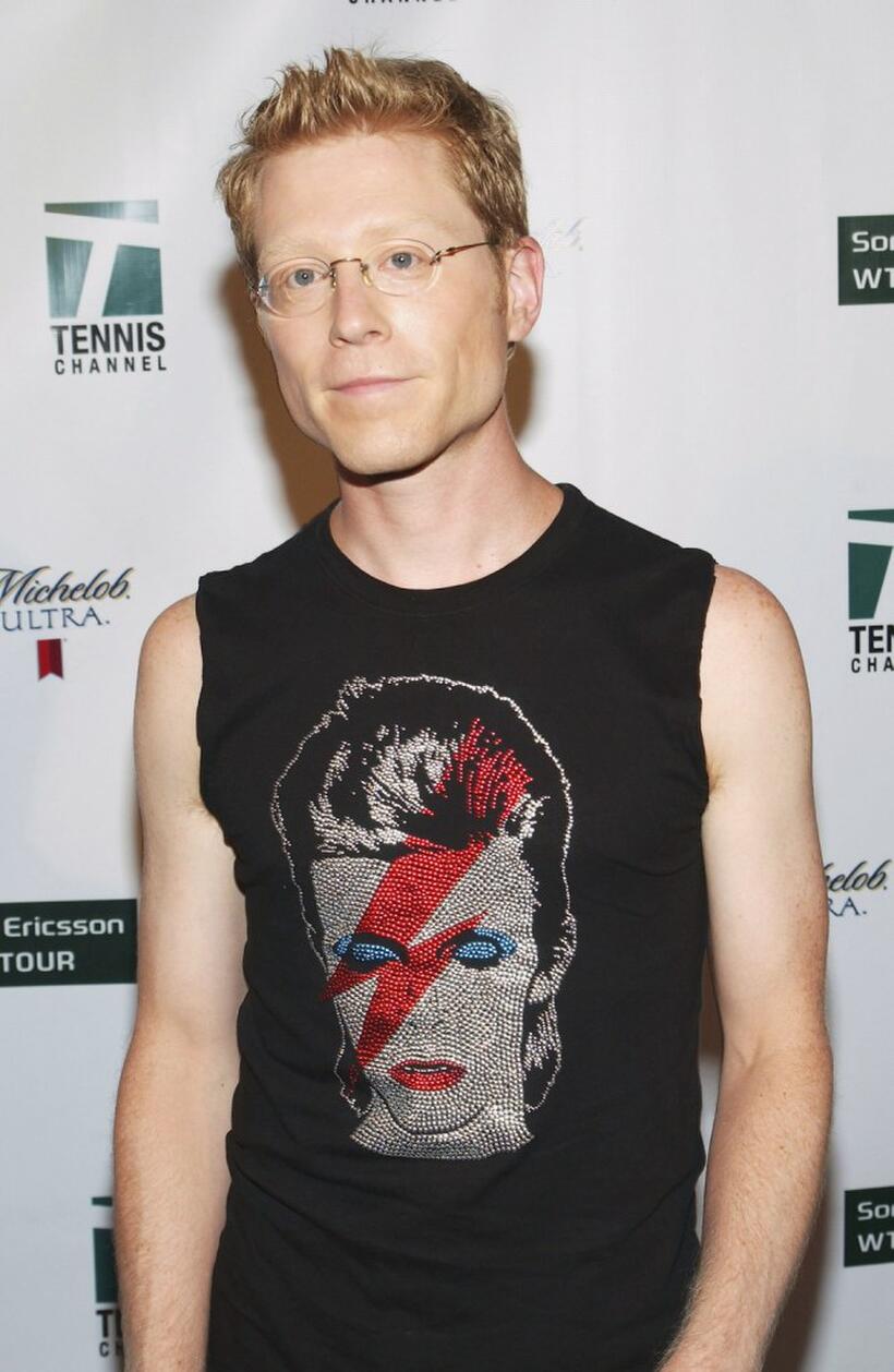 Anthony Rapp at the Glam Slam 05 to celebrate the kickoff of the US Open.