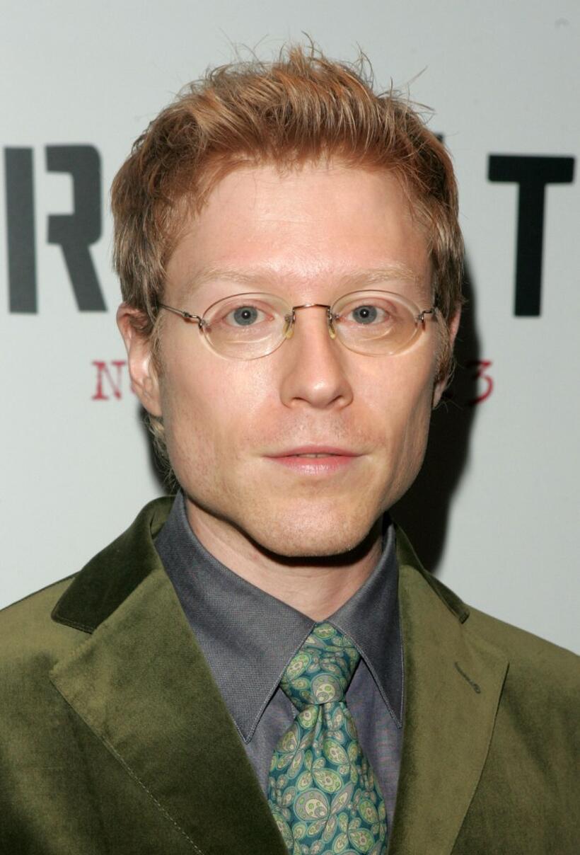 Anthony Rapp at the New York premiere of "Rent."