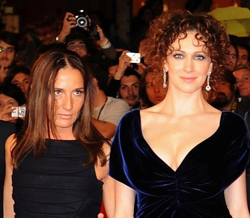 Maria Sole Tognazzi and Kseniya Rappoport at the premiere of "L'Uomo Che Ama" during the 3rd Rome International Film Festival.