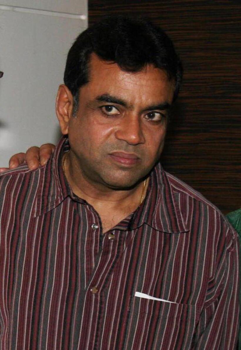 Paresh Rawal at the party in honour of the crew of Kanchivaram in Mumbai.