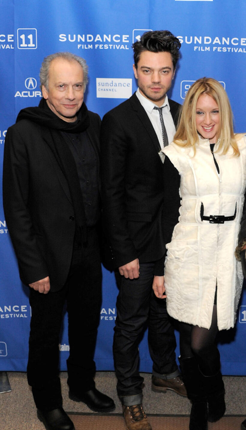 Raad Rawi, Dominic Cooper and Ludivine Sagnier at the premiere of "The Devil's Double" during the 2011 Sundance Film Festival.