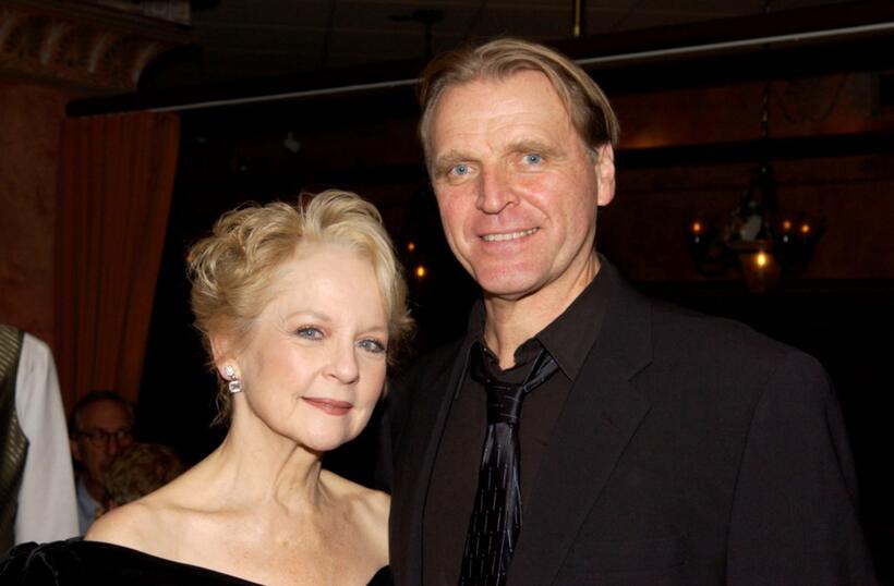 David Rasche and Penny Fuller at the New York after party of "Five By Tenn."