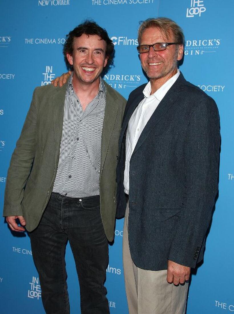 Steve Coogan and David Rasche at the screening of "In The Loop."