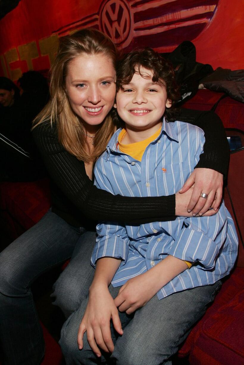 Amy Redford and Brett DelBuono at the after party of "This Revolution" during the 2005 Sundance Film Festival.