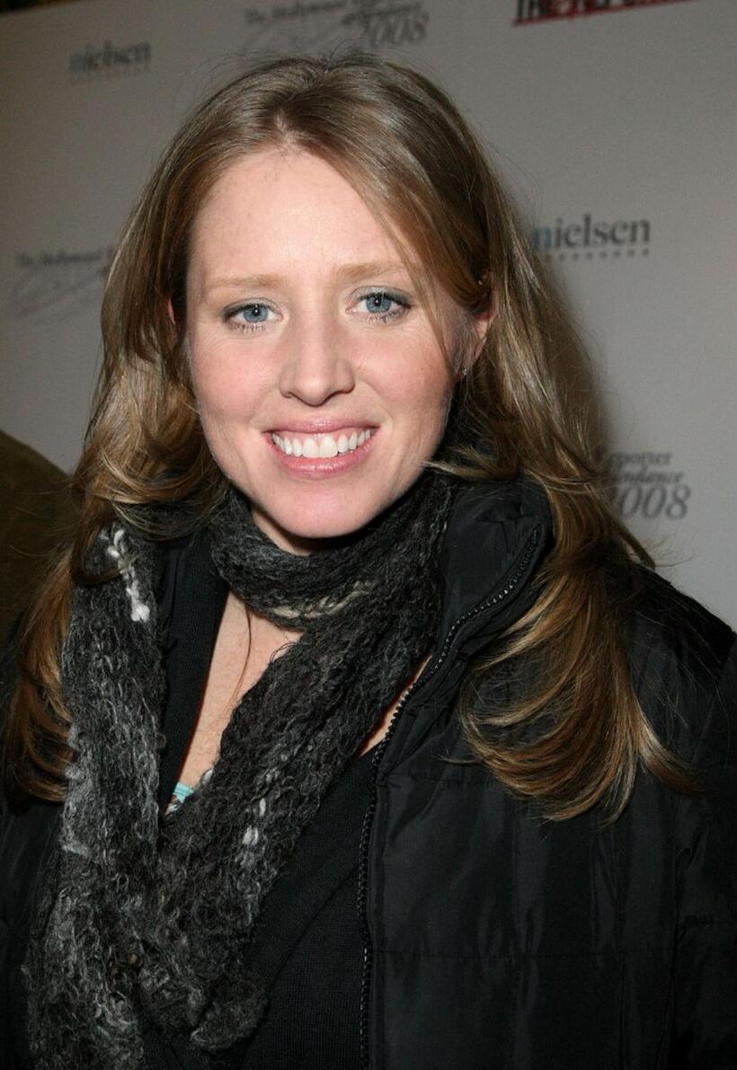 Amy Redford at the Hollywood Reporter party during the 2008 Sundance Film Festival.