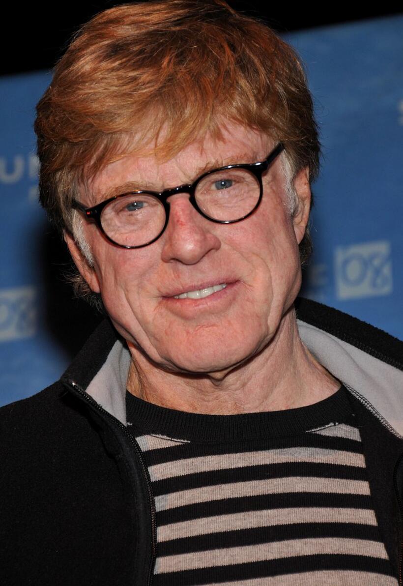 Robert Redford at the 2008 Sundance Film Festival for Opening Day Press Conference.
