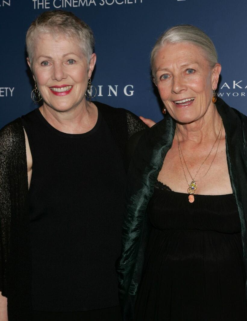 Lynn Redgrave and Vanessa Redgrave at the premiere of "Evening".