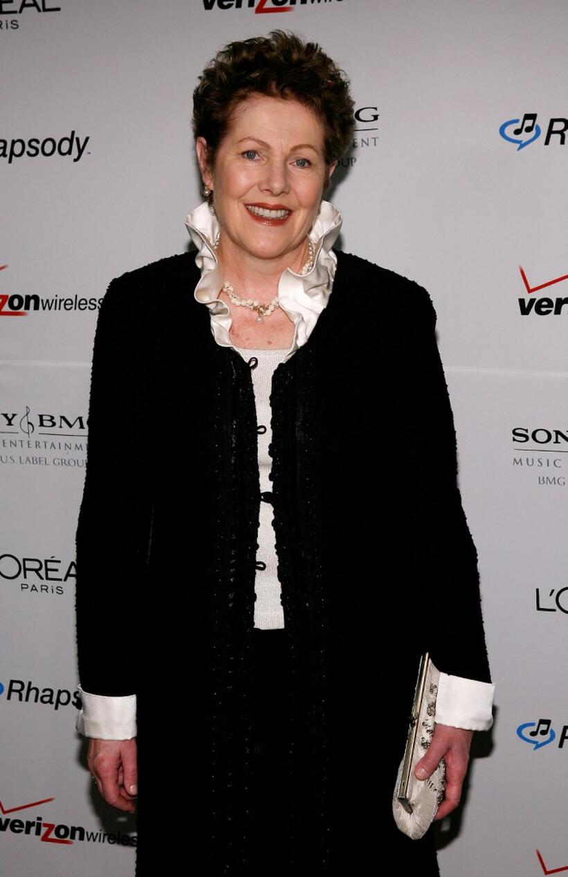 Lynn Redgrave at the Clive Davis pre-Grammy party.