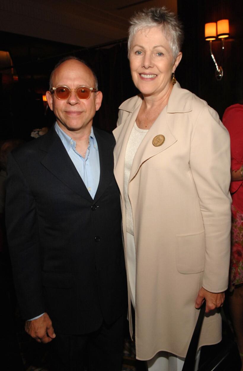 Lynn Redgrave and Bob Balaban at a lunch of "The Jane Austen Book Club".