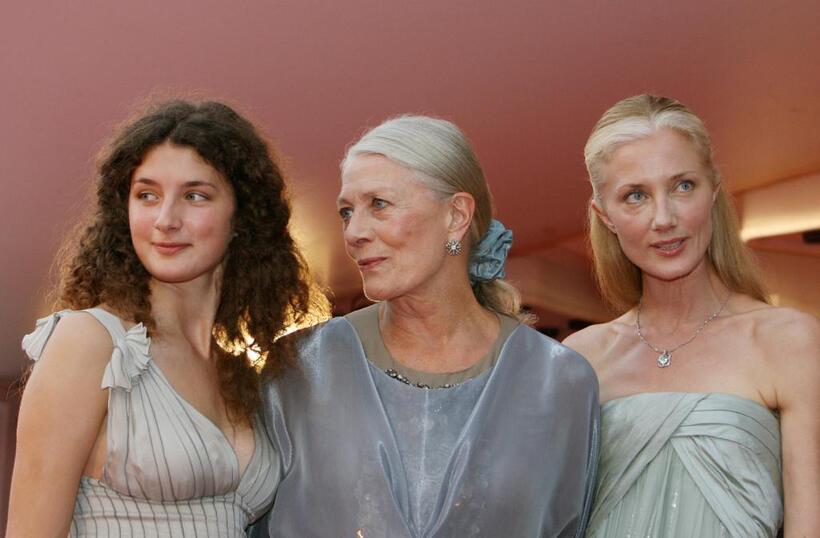 Vanessa Redgrave, Daisy Bevan and Joely Richardson at the screening of the movie "Atonement" during the opening ceremony of the 64th Venice International Film Festival.