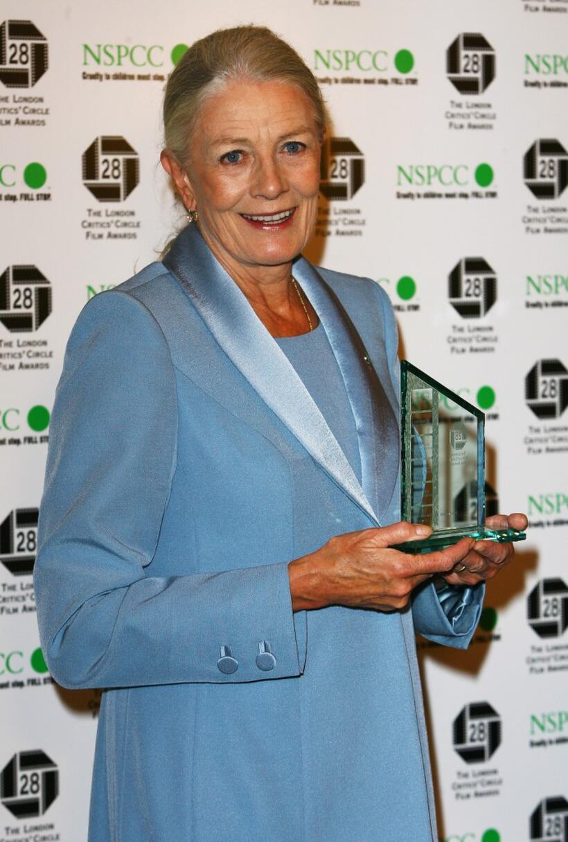 Vanessa Redgrave at the Awards Of The London Film Critics' Circle.