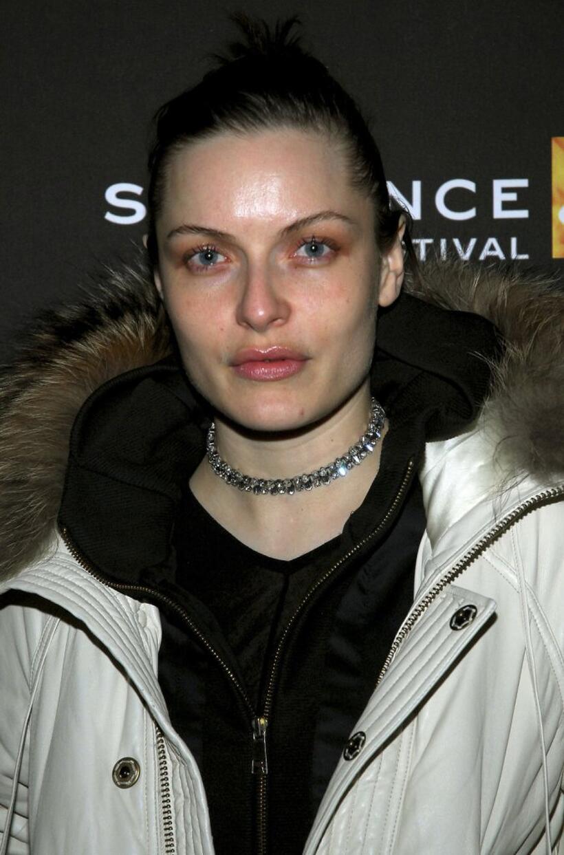 Rie Rasmussen at the premiere of "Angela" during the 2007 Sundance Film Festival.