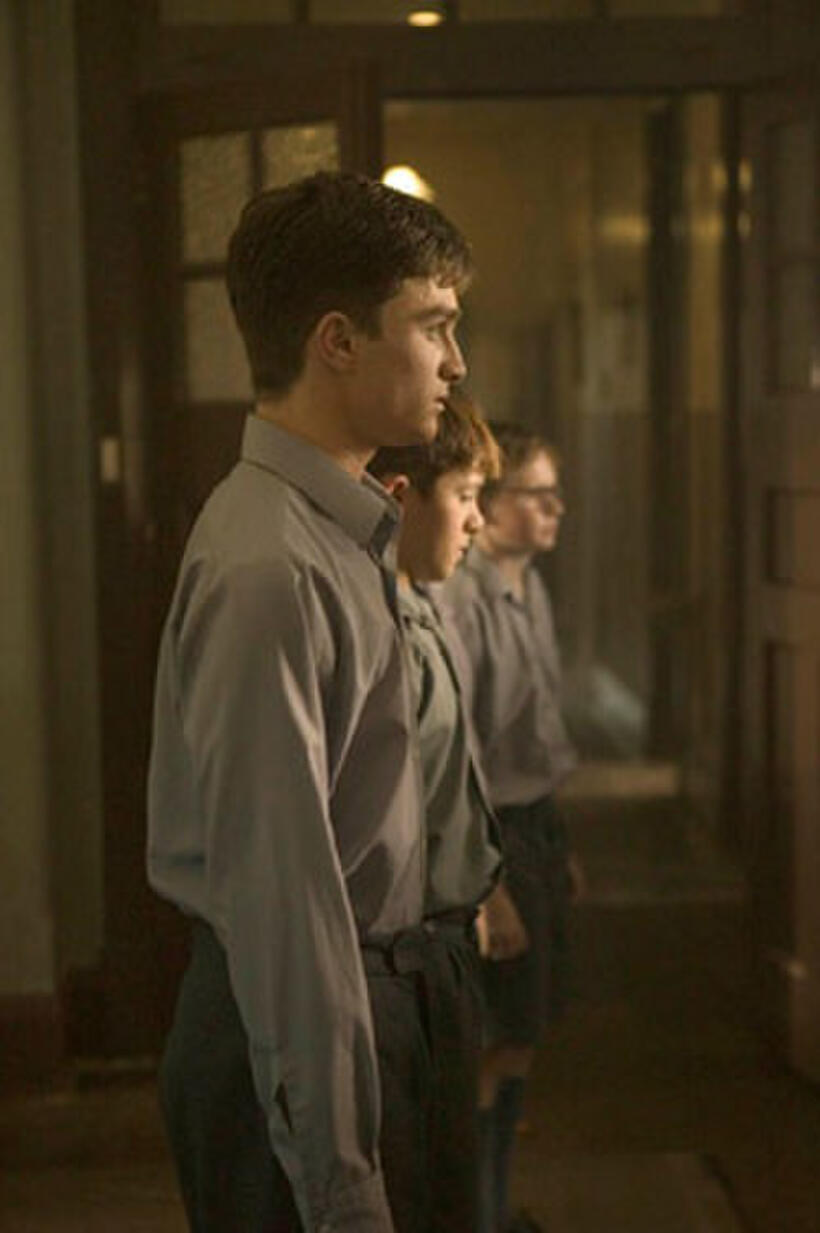 Daniel Radcliffe, Christian Byers and Lee Cormie in "December Boys."