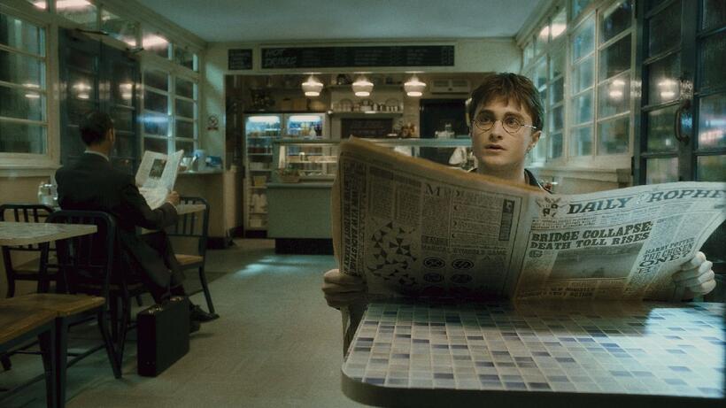 Daniel Radcliffe as Harry Potter in "Harry Potter and the Half-Blood Prince."