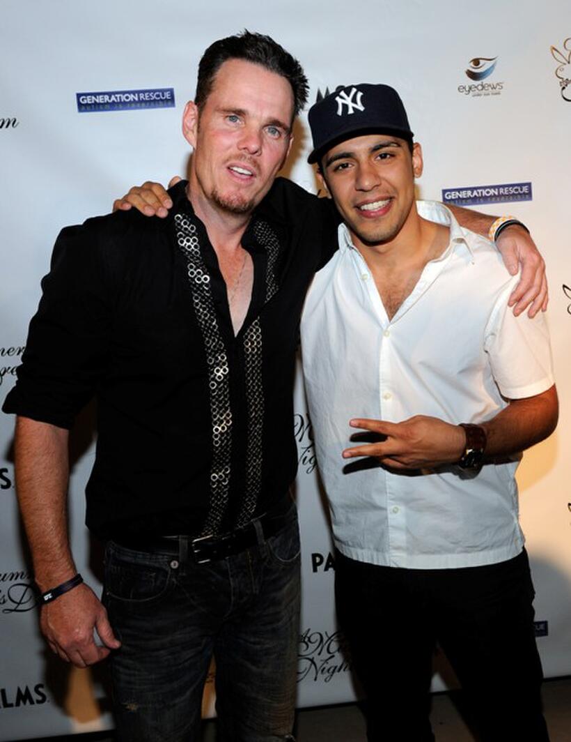 Kevin Dillon and Victor Rasuk at the fourth Annual Midsummer Night's Dream party.