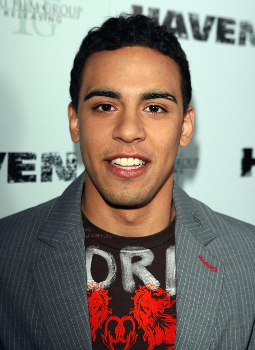 Victor Rasuk at the premiere of "Haven."