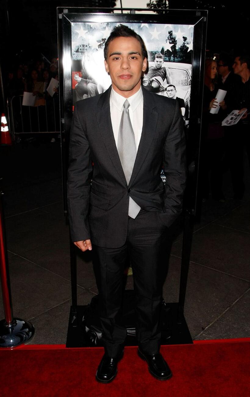 Victor Rasuk at the premiere of "Stop-Loss."