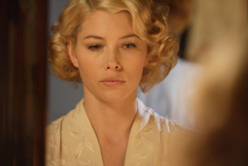Jessica Biel as Larita in "Easy Virtue."