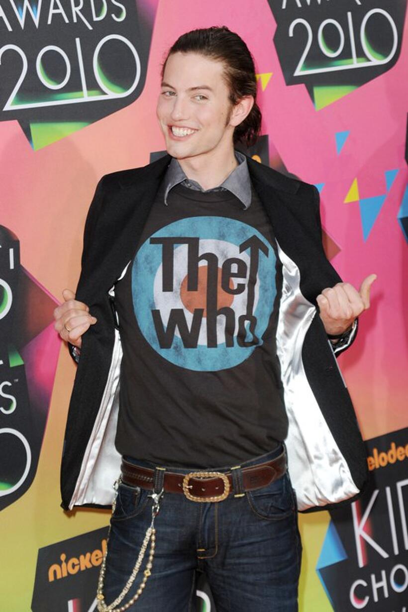 Jackson Rathbone at the Nickelodeon's 23rd Annual Kids Choice Awards.