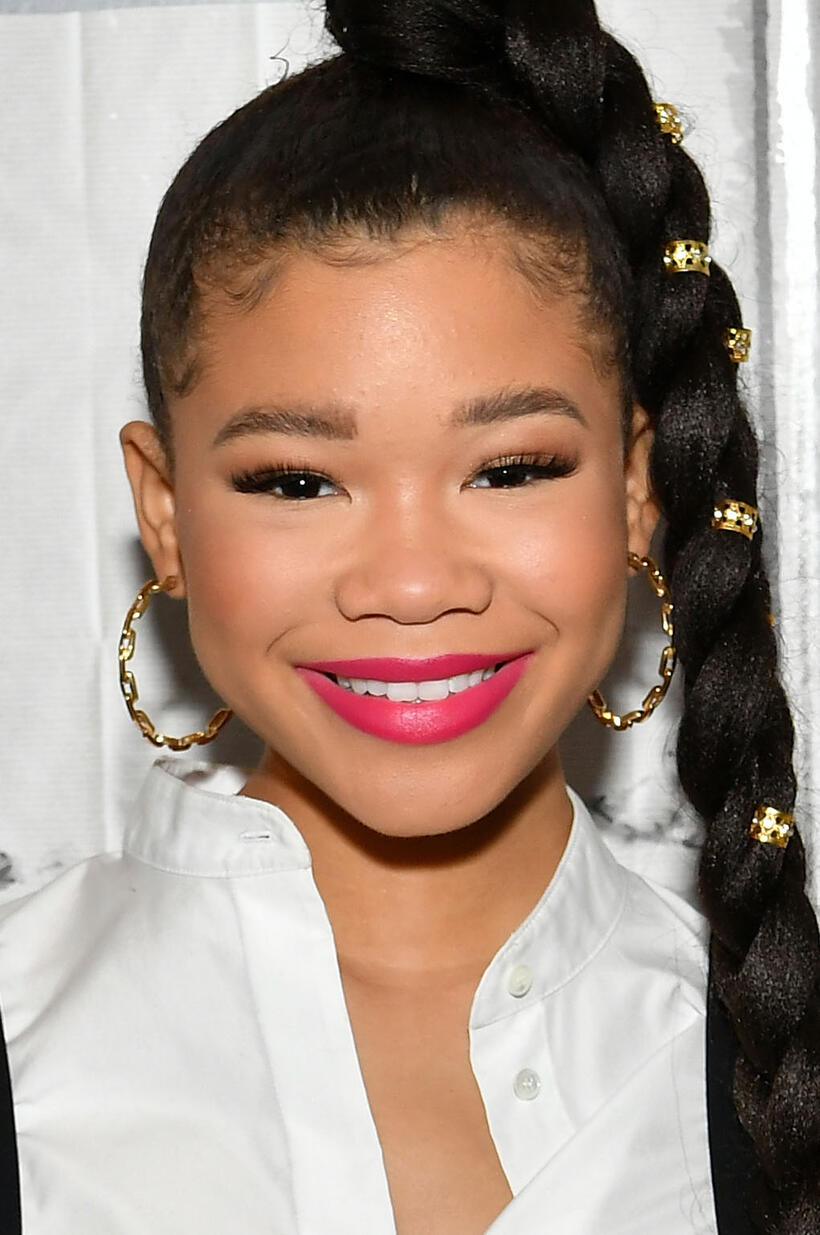 Storm Reid at Build Studio in New York City.