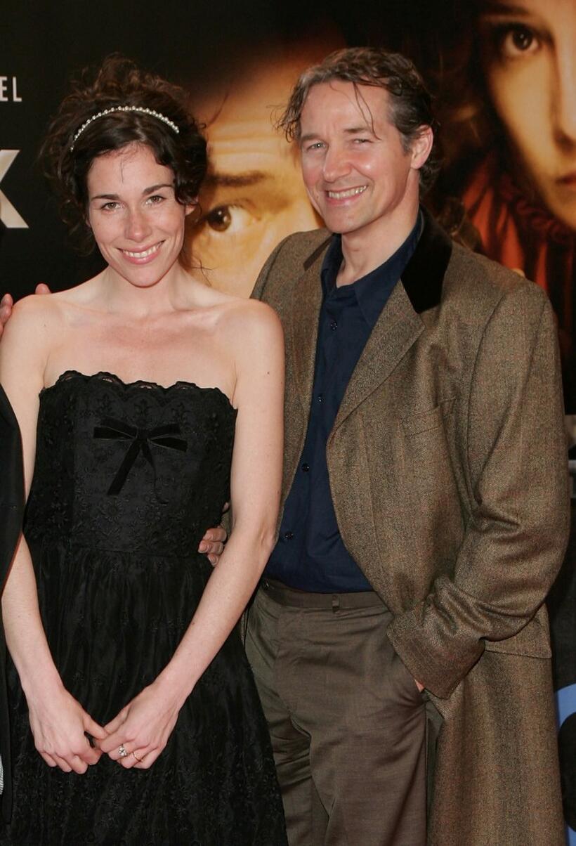 Halina Reijn and Thom Hoffman at the German premiere of "Black Book."