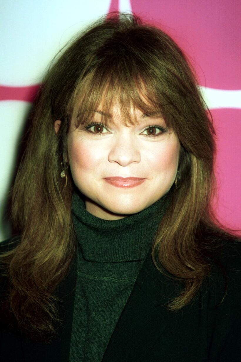 Valerie Bertinelli at a party to launch the famed sportswear designer Mossimo Giannulli Collection.